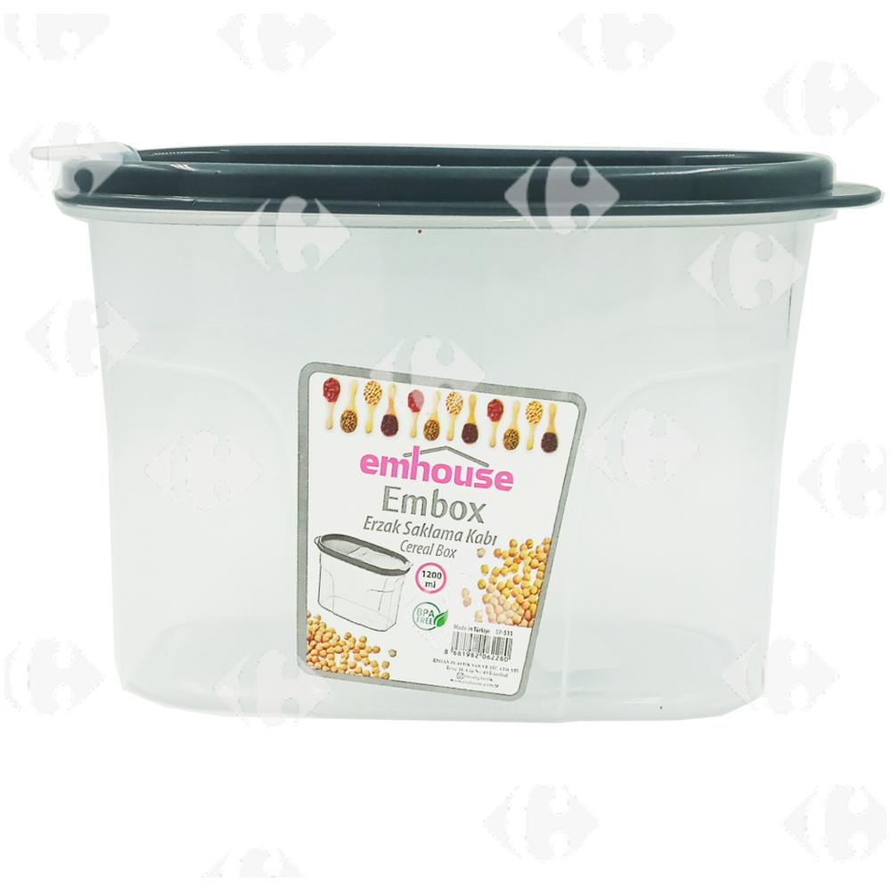 Boîte Verseuse en Plastique 1,2L.