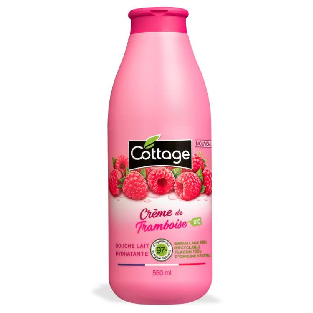 [725204] Gel Douche Crème Framboise Cottage 750ml