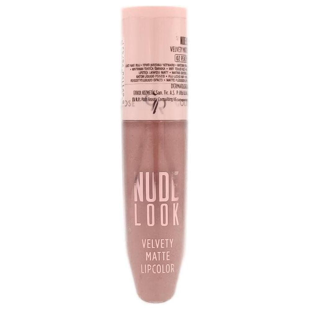 Rouge à Lèvres Nude Look Velvety Matte Golden Rose N°02 1 unité