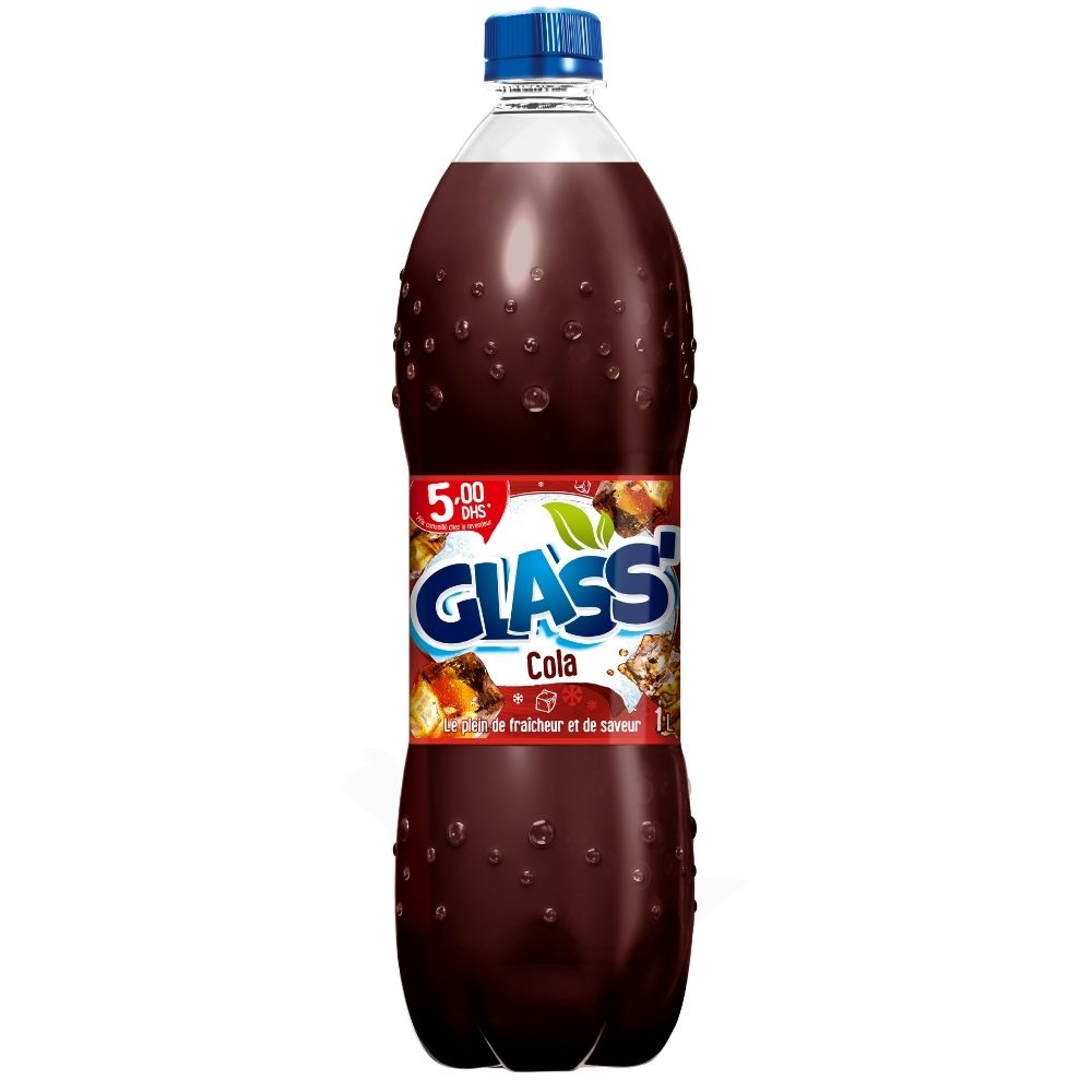 [719732] Boisson Gazeuse Cola Glass 1L