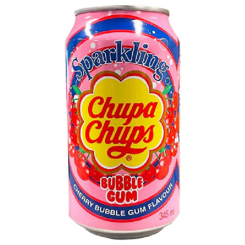 Boisson Gazeuse Cherry Bubble Gum Chupa Chups 345ml