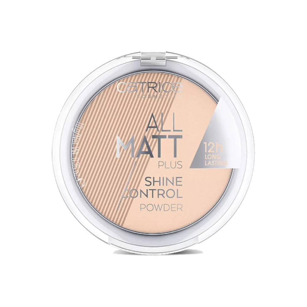 Poudre All Matt Plus Shine 025 Sand Beige Catrice