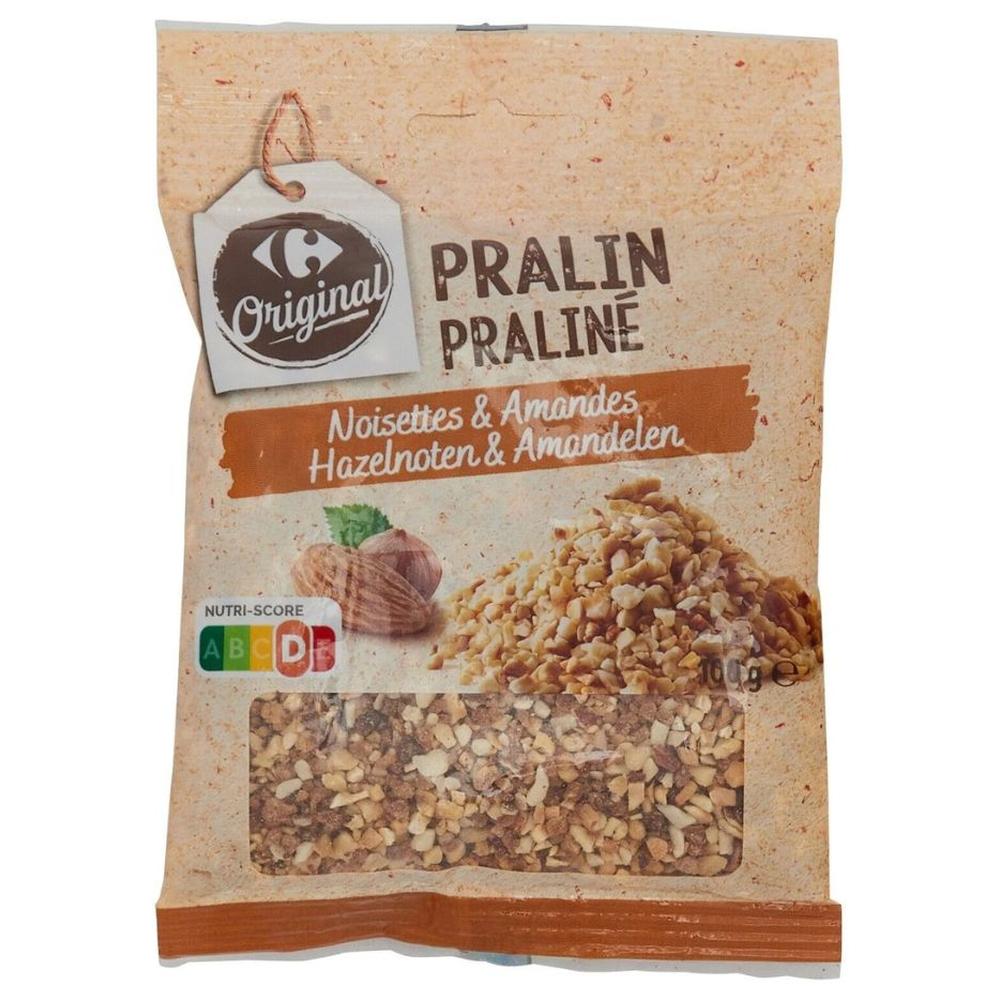 Pralin Noisettes et Amandes Carrefour 100g