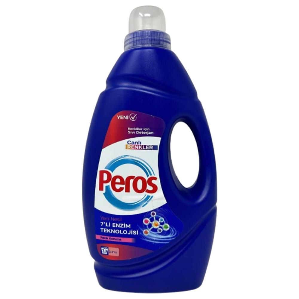 Détergent Lessive Liquide Machine Couleur Peros 2,3L