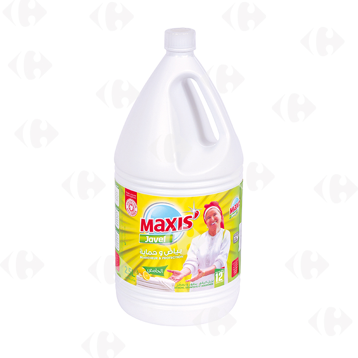 Eau de Javel Citron Maxis 2,5L.