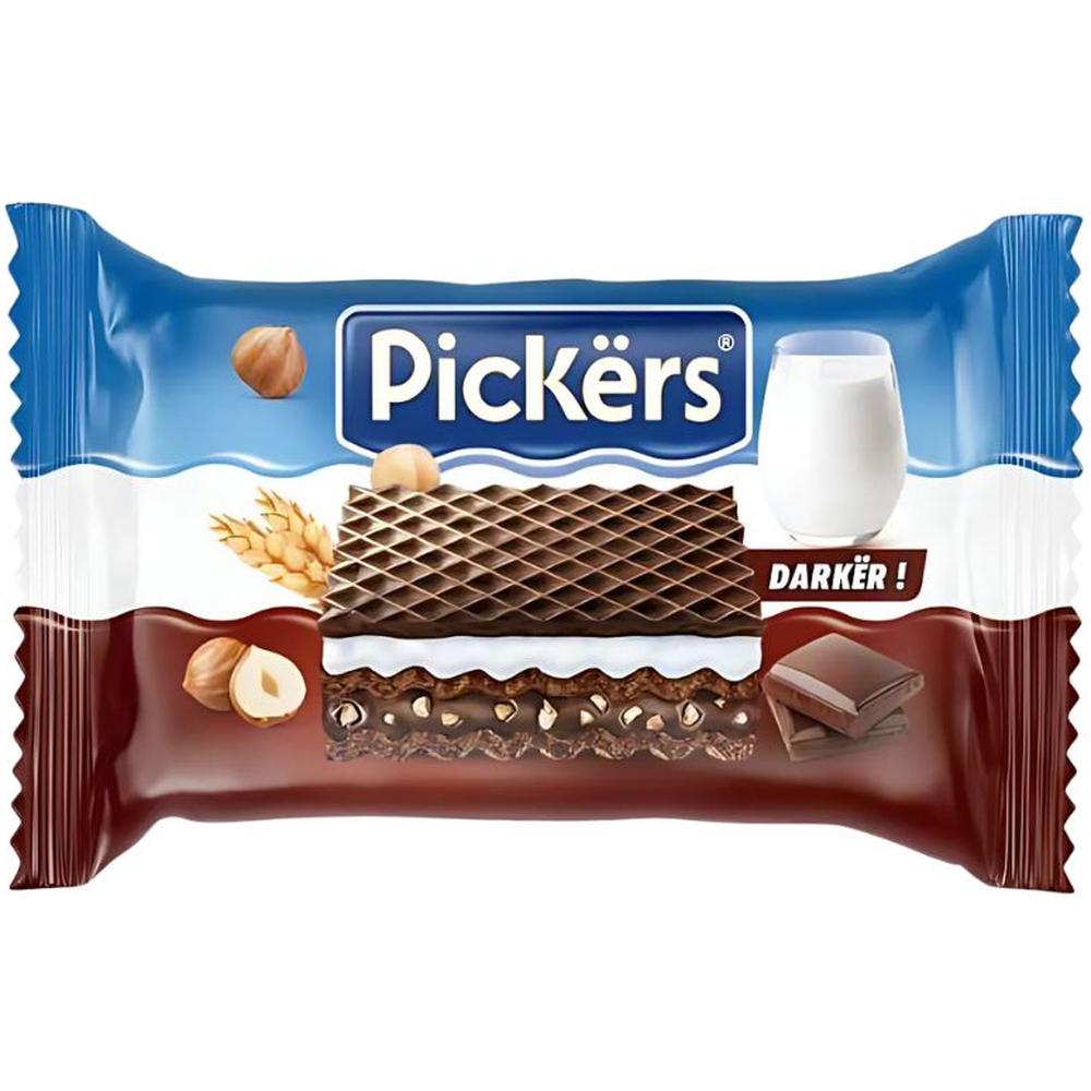 [727260] Biscuit Enrobé Choco Noir Pickers 35g
