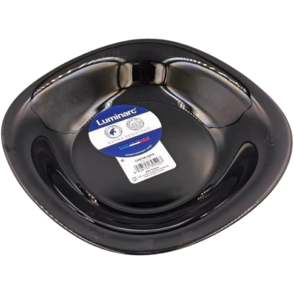 Assiette Creuse Carine Noir Luminarc 23,10cm
