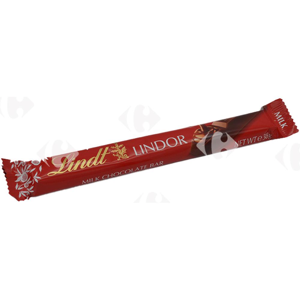 Barre Chocolatée Lindor Lindt 38g