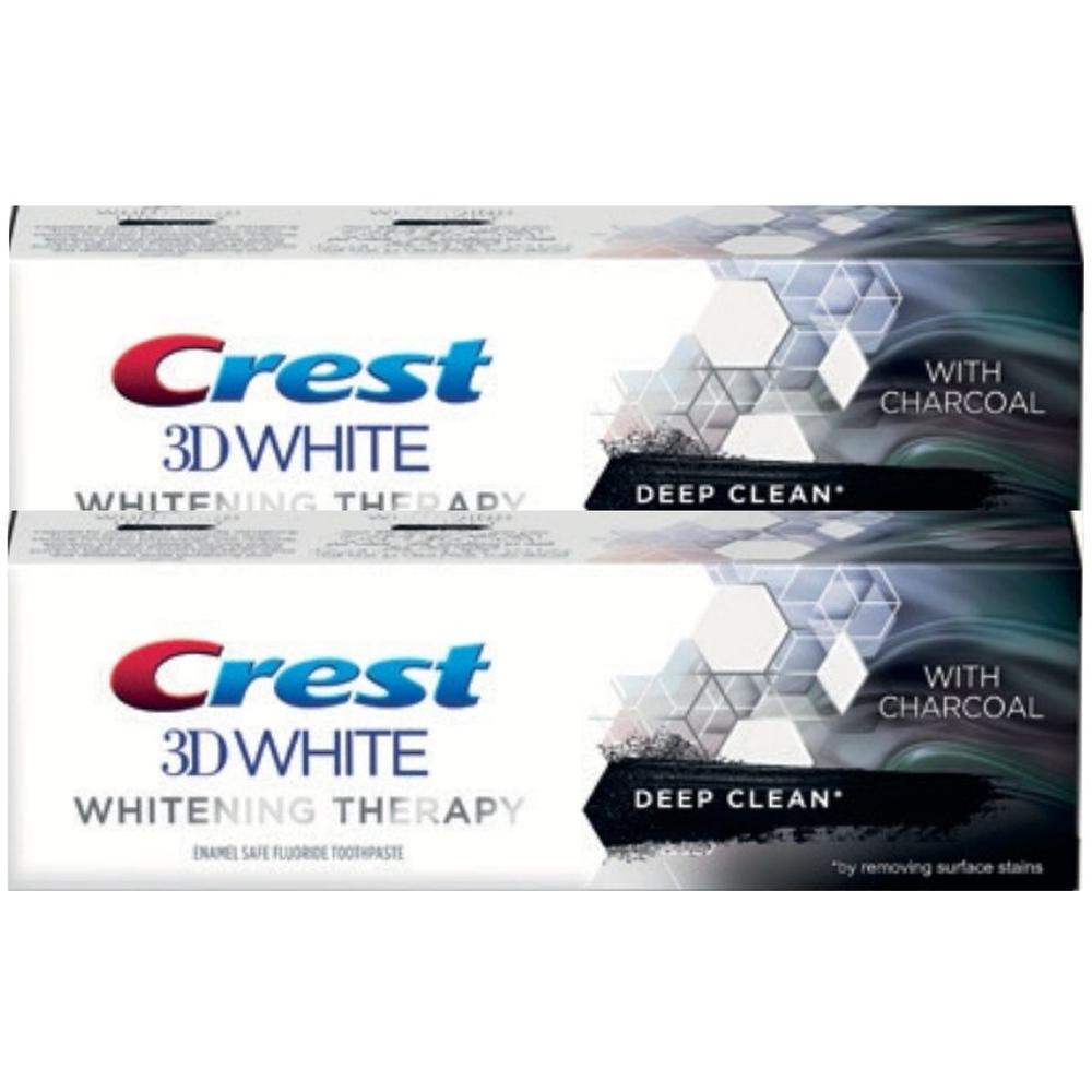 Pack de 2 Dentifrices Crest Charbon Actif 75ml
