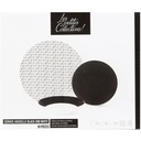Service à Vaisselle Porcelaine Noir 18 pièces