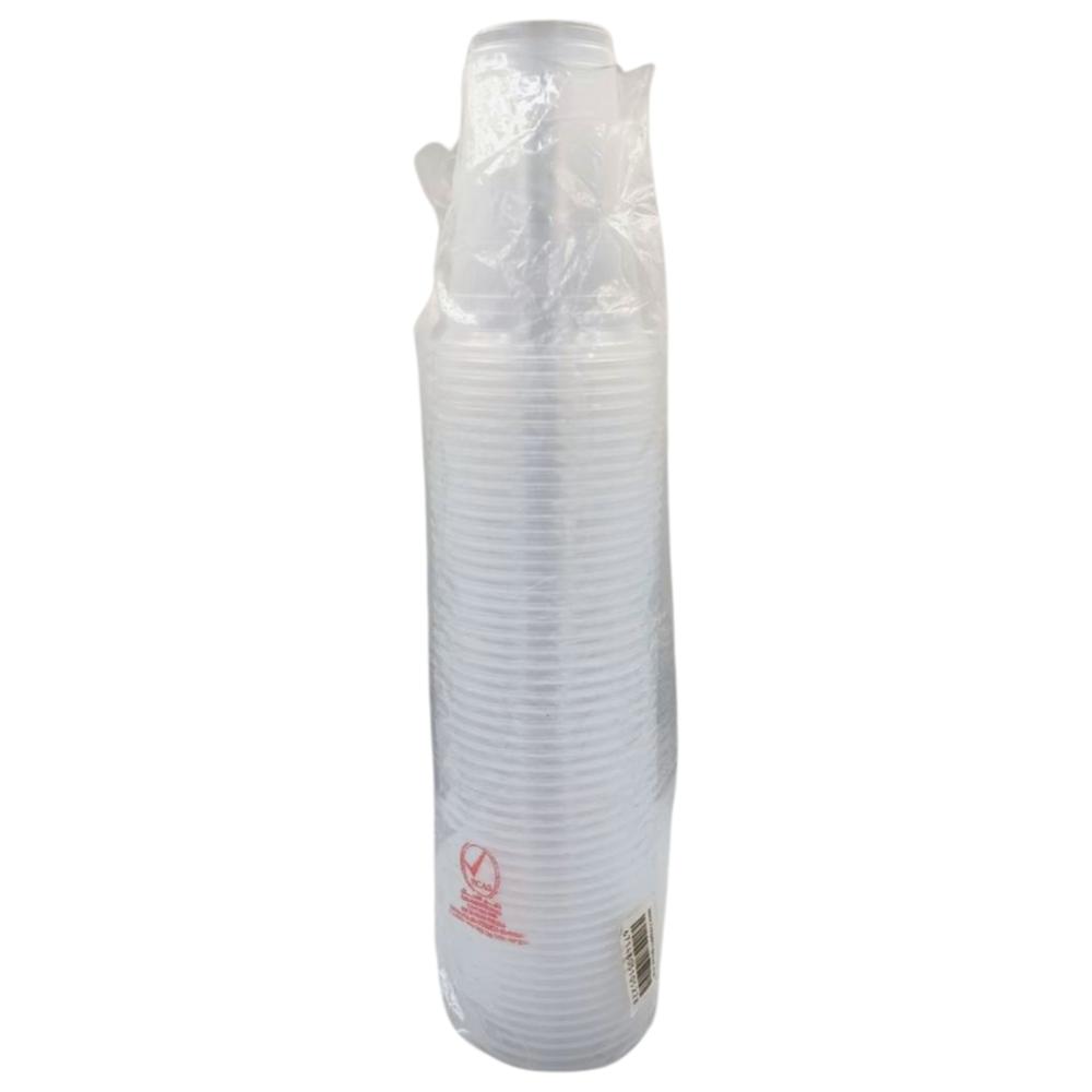 [708034] Gobelet Plastique Transparent 36cl 50 unités.
