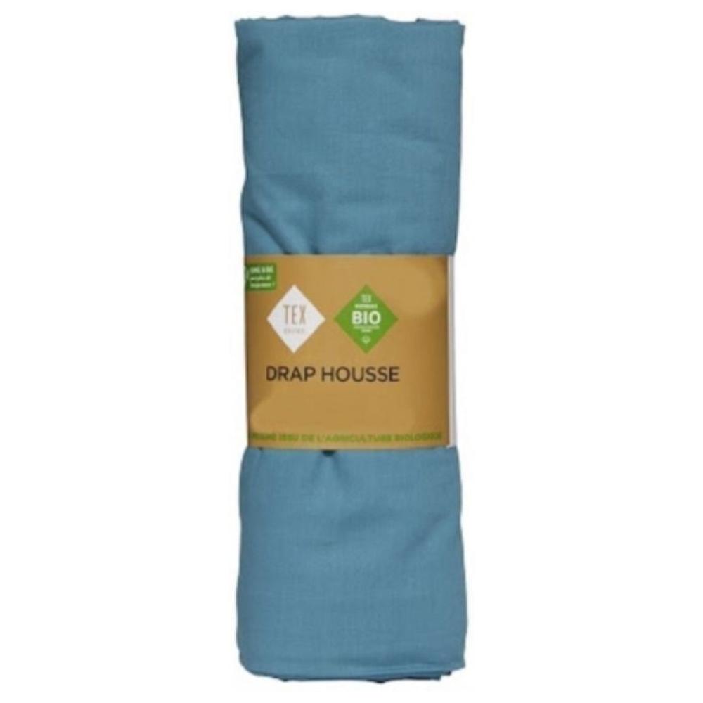 [703208] Drap Housse Peral Ciel Tex Home 160x200 cm