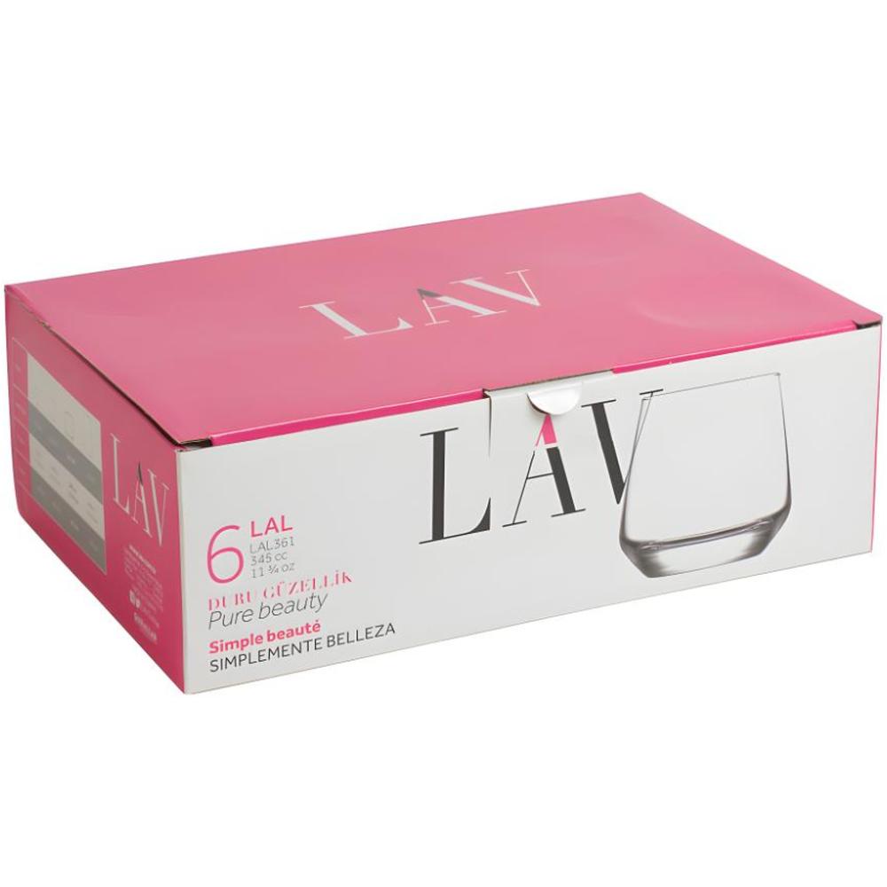 Set de Verres à Eau Lav 361F 34cl 6 unités.