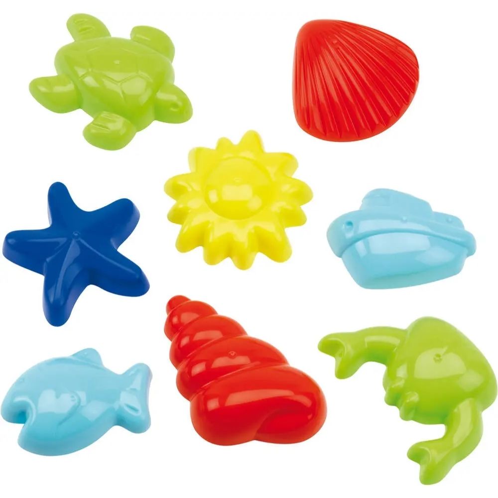 [680887] Pack de 8 Moules Sable Plage