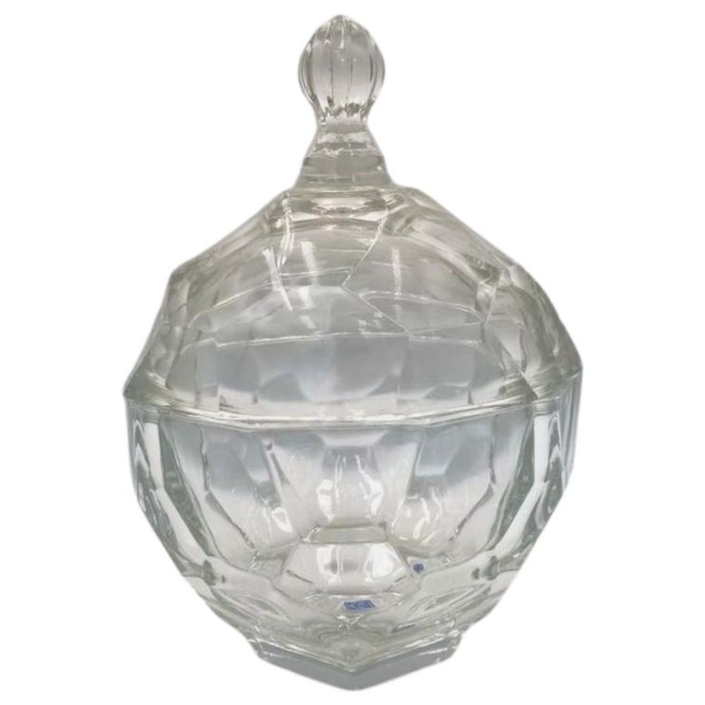[714146] Bonbonniere en Verre Crystaline Roma 40x25cm
