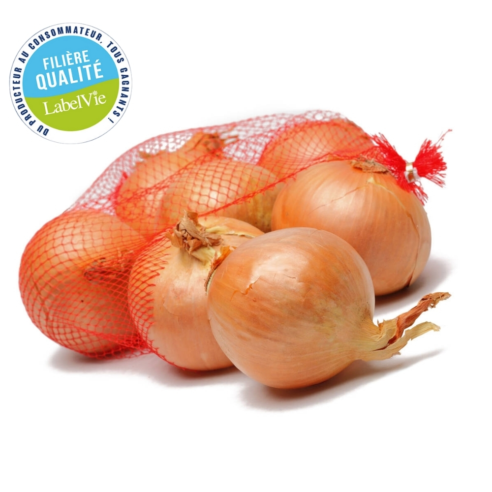 Oignon Blanc Filet 1Kg - Filière Qualité