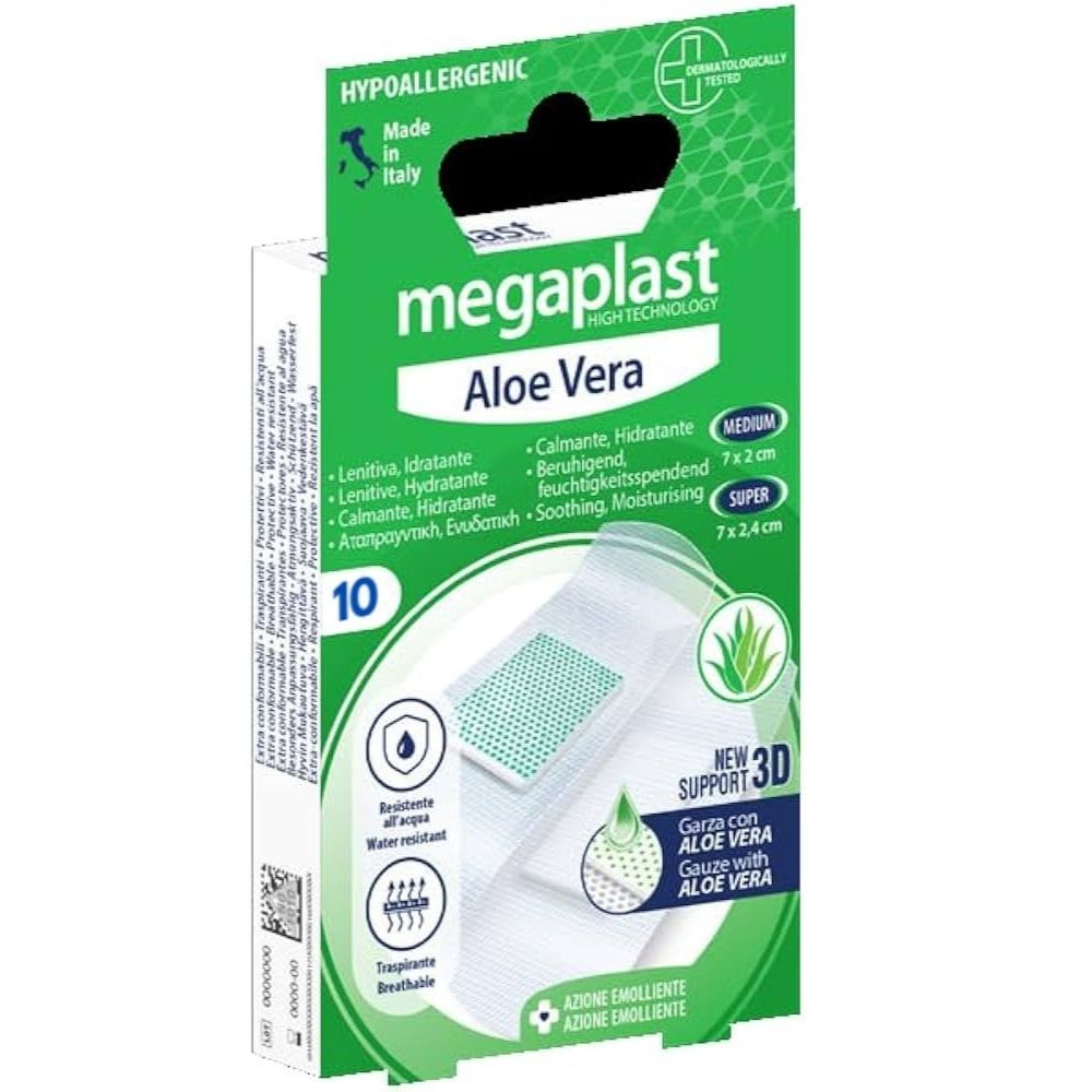 Pansement Aloe Vera Megaplast 10 unités