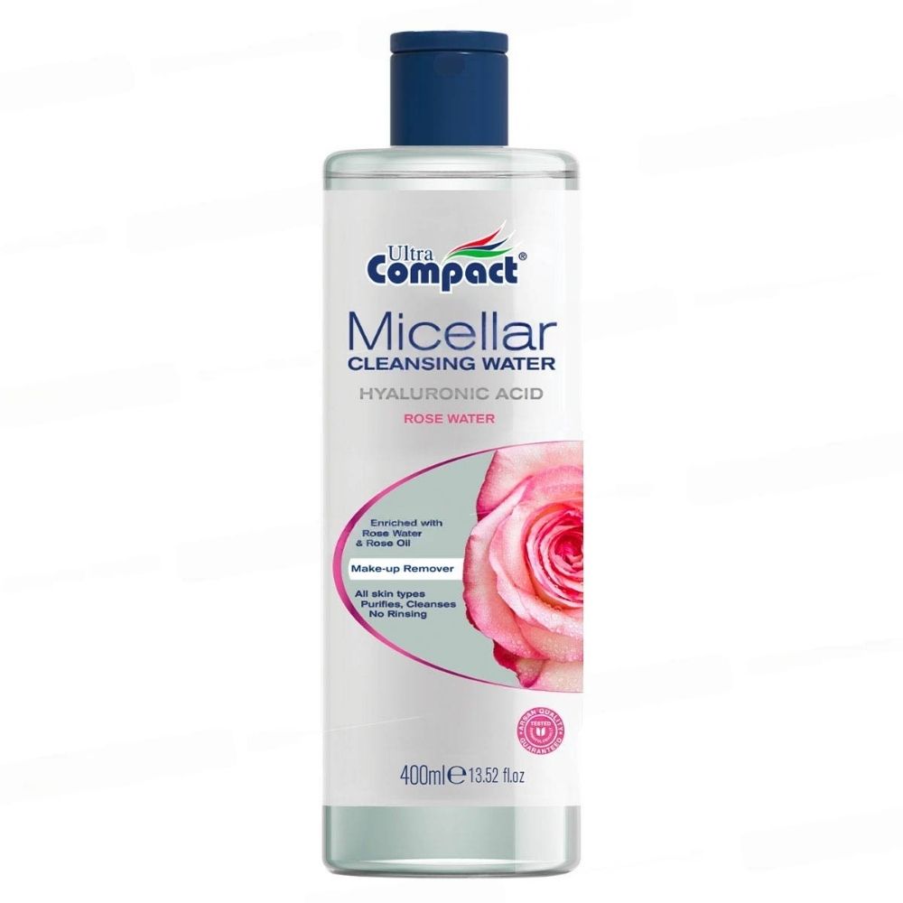 Eau Micellaire Eau de Rose Ultra Compact 400ml