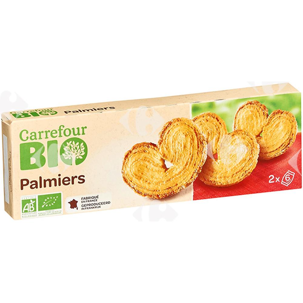 Palmiers Carrefour Bio 100g
