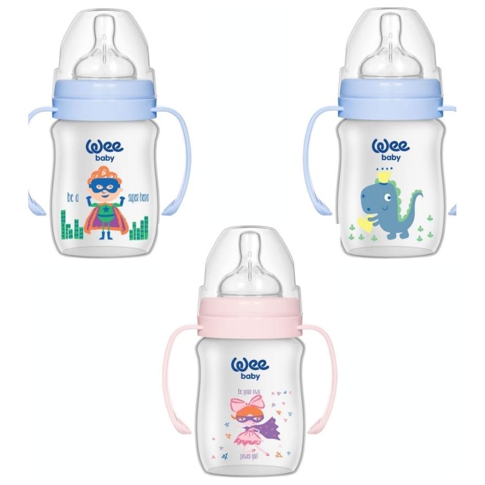 Biberon pour Bébé Col Large avec Poigne Wee Baby 150 ML