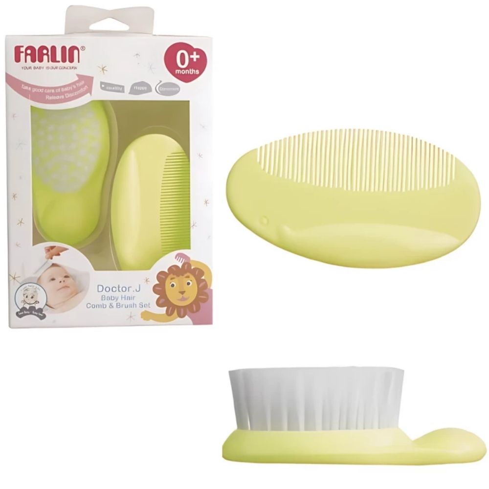 Ensemble de Brosse & Peigne pour Bébé Farlin