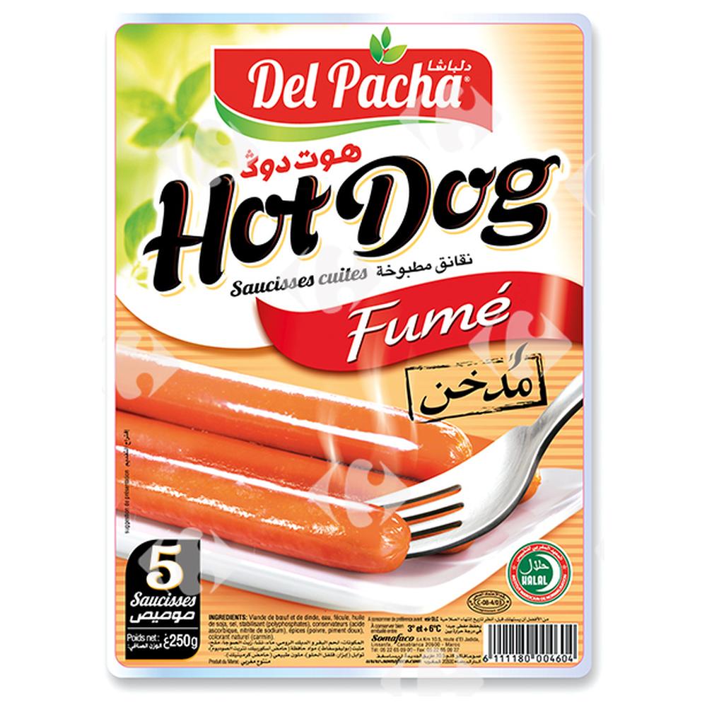 Hot Dog de Dinde - Charcuterie - Del Pacha 250g