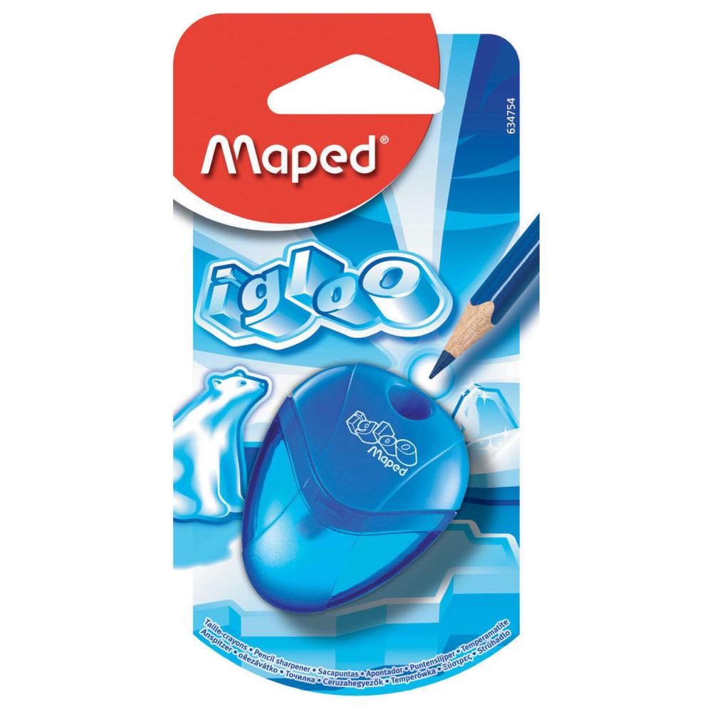 [62291] Taille Crayon 1 Trou avec Réservoir Maped I-gloo