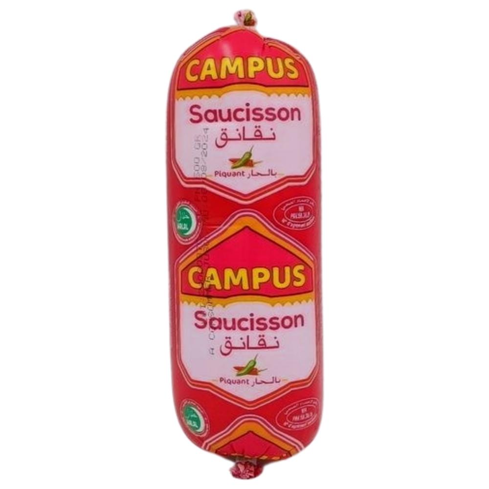 [670293] Saucisson Campus de Dinde Piquant - Charcuterie - Sahel 600g