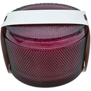 Bougie en Verre Bordeaux Vanilla avec Couvercle Kasa 6cm