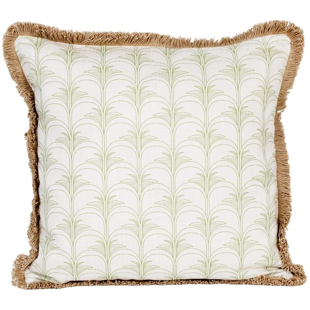 [716347] Coussin Carré Palmiers Verts Kasa 45x45cm