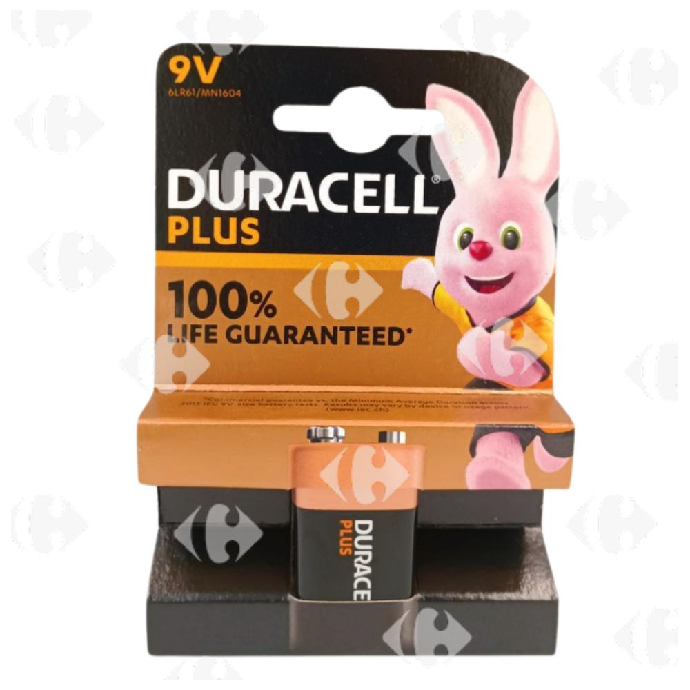 Pile Alcaline Plus Duracell 9V