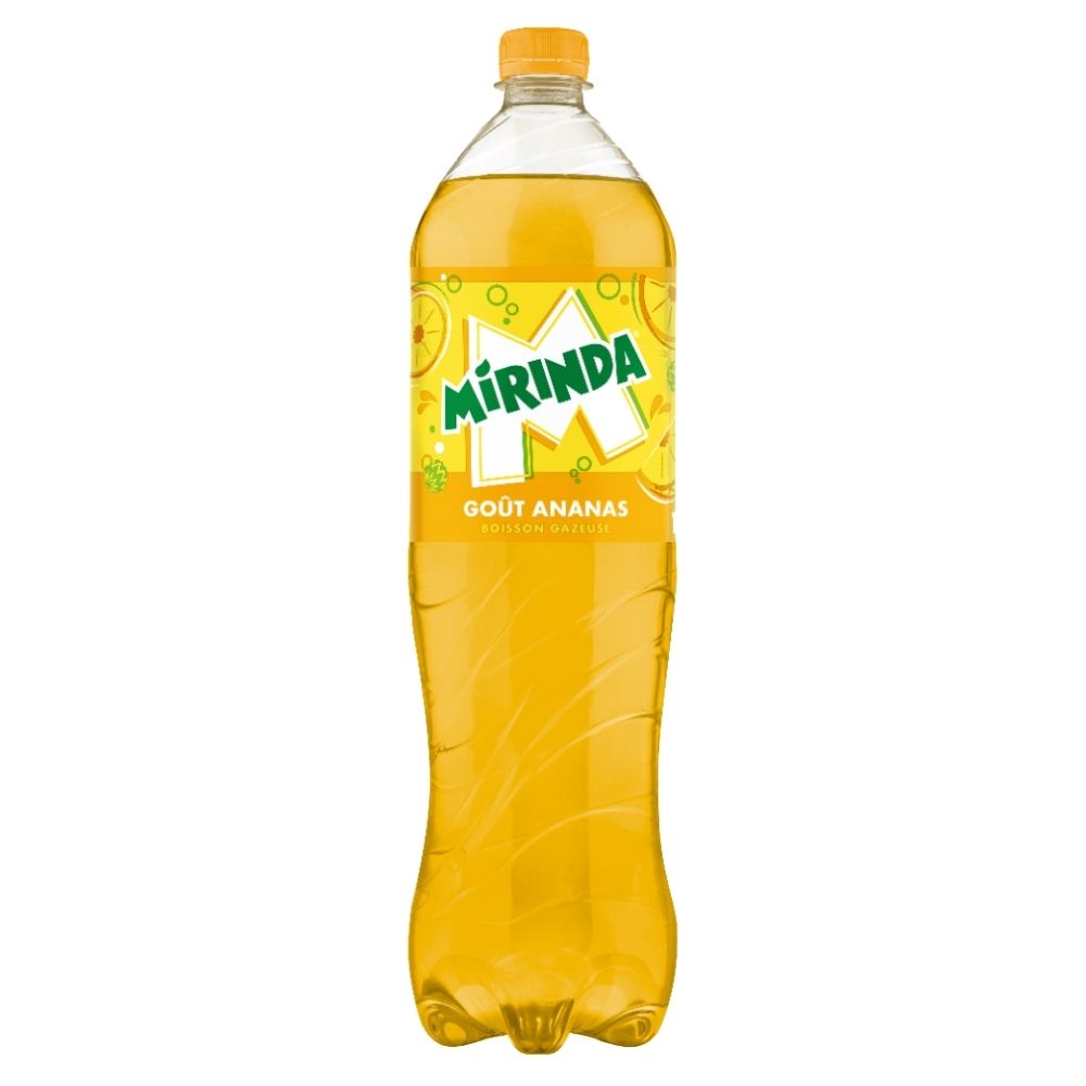 Boisson Gazeuse Mirinda Ananas Plus Pet 1,5 Litre