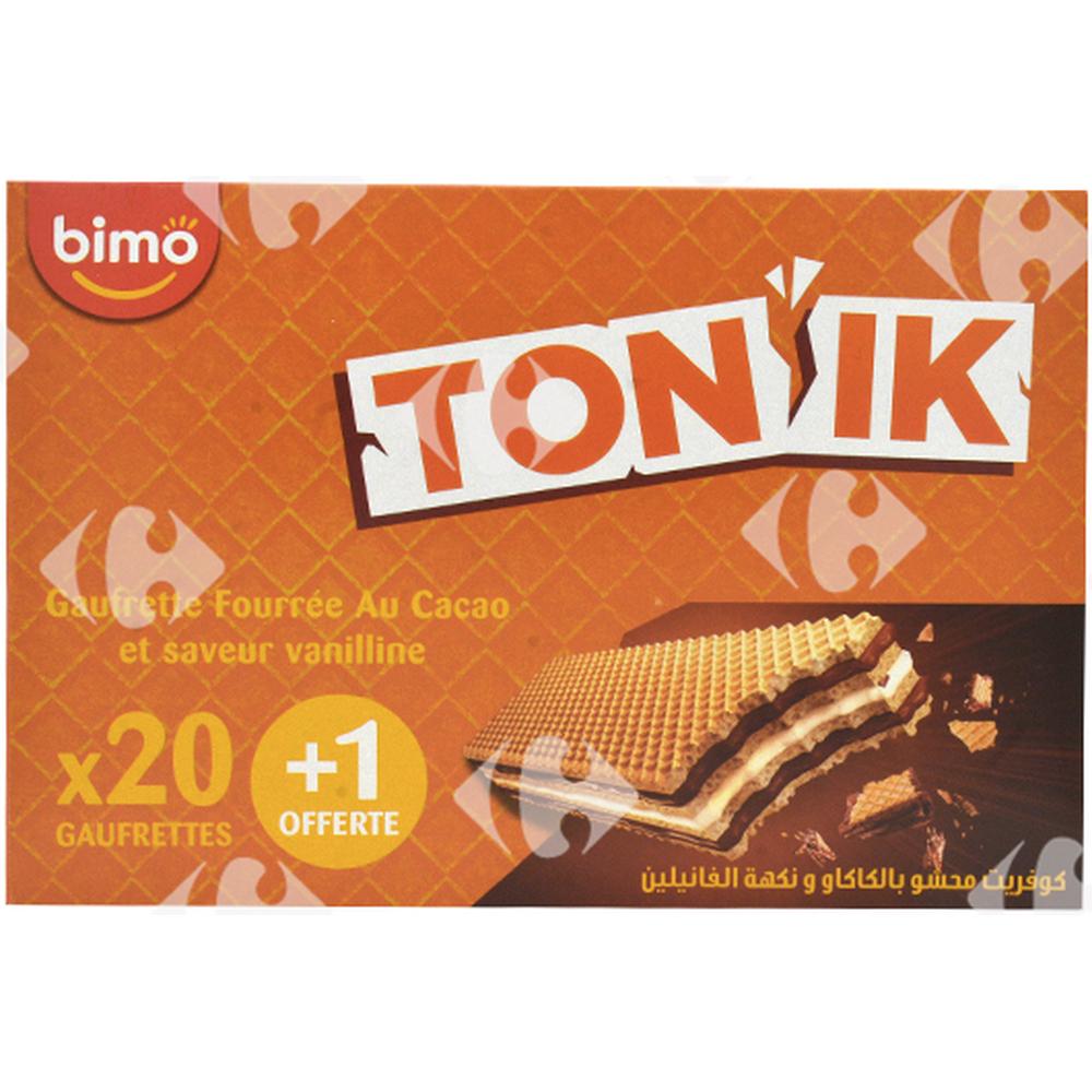 Pack Gaufrettes Tonik 20x25g