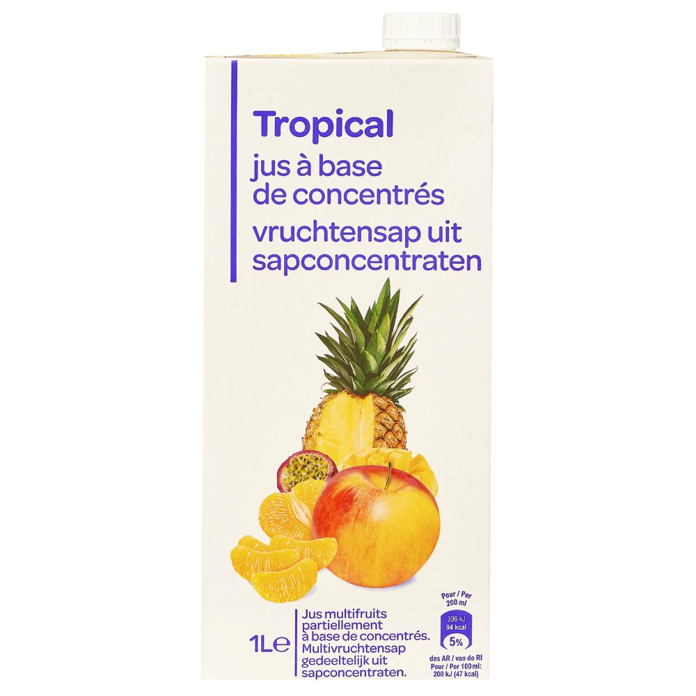 Nectar Tropical Carrefour Blanc 1L