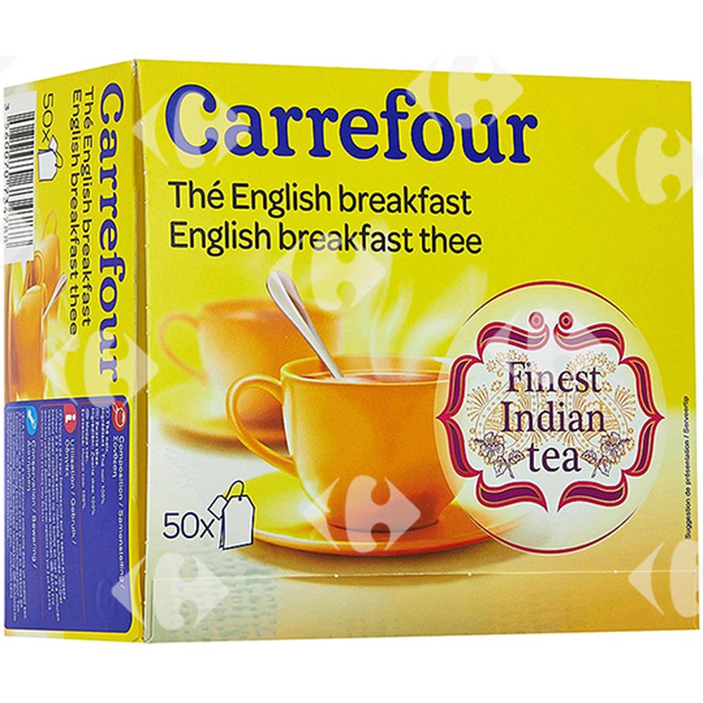 Thé Anglais Nature Carrefour 50 sachets
