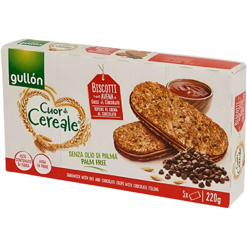 Sandwich Coeur Céréales Choco Gullon 220g
