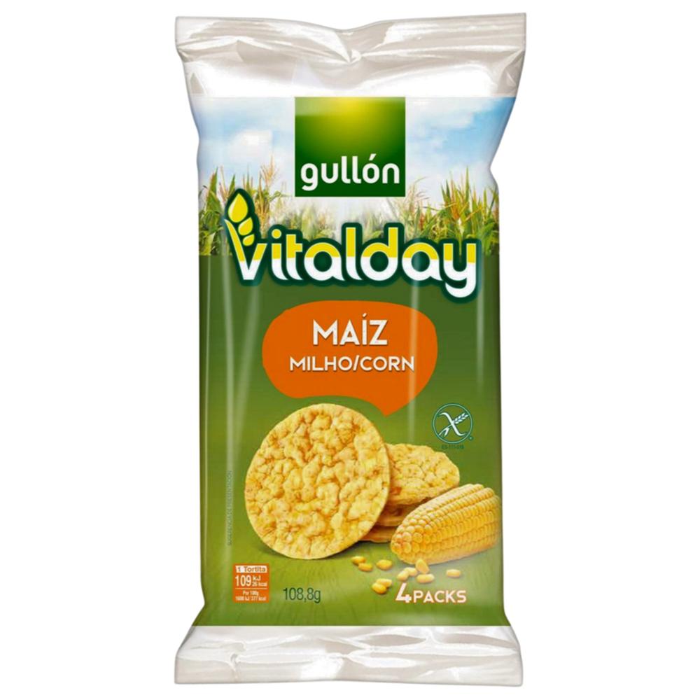 [708929] Tortita Maïs Vitalday Gullon 108g