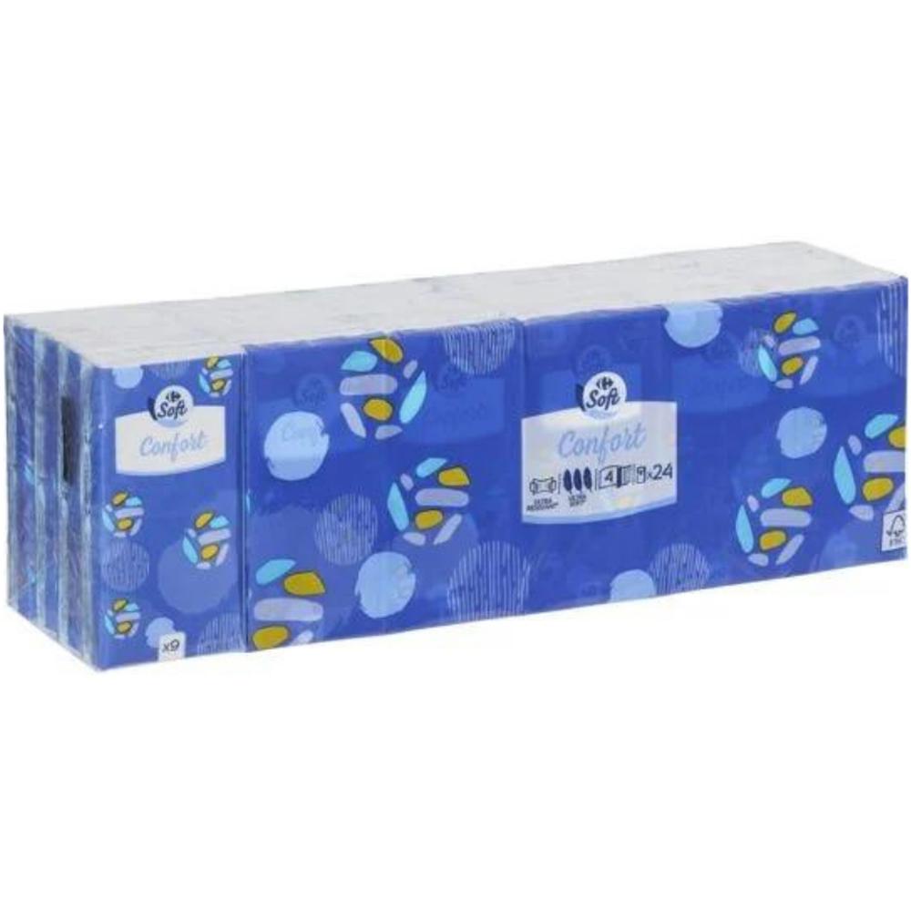 Mouchoirs Confort Carrefour Soft 24 paquets