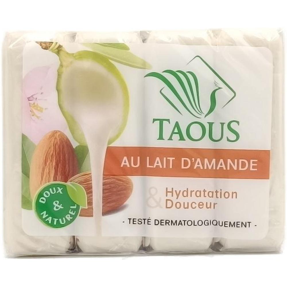 Savon Lait d'Amande Taous 4x125g