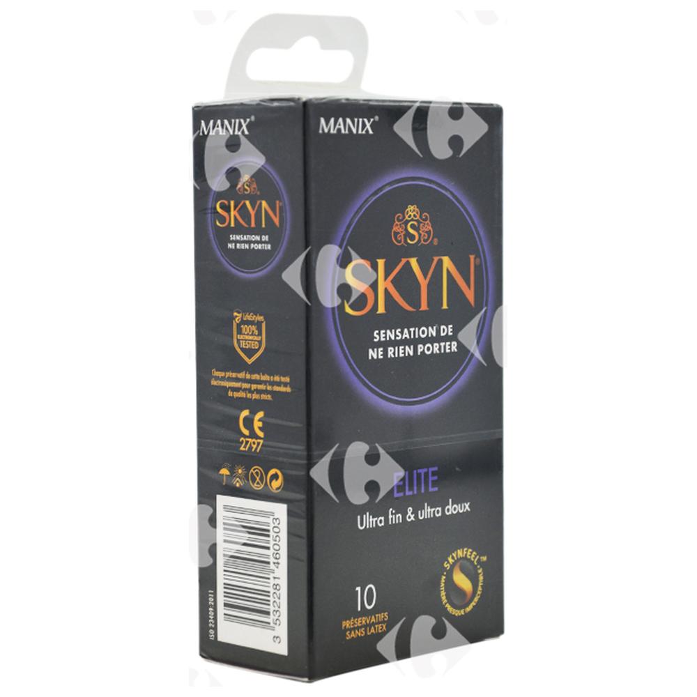 Préservatifs sans latex Elite Manix Skyn 10 unités