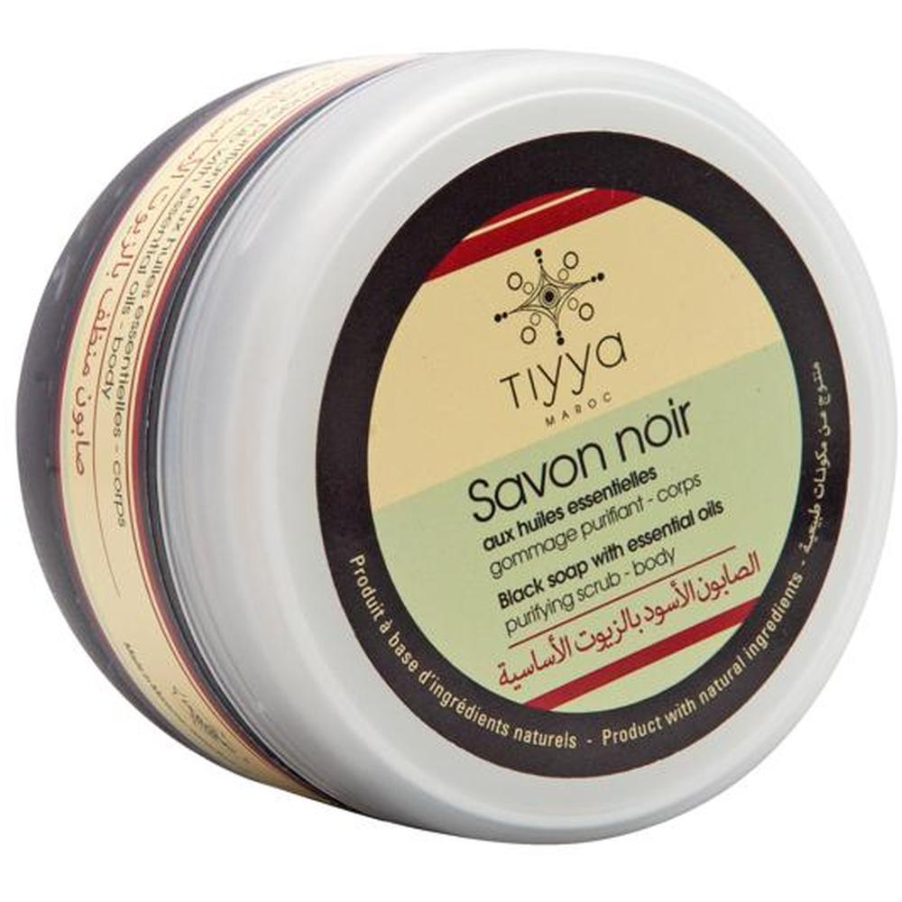 Savon Noir aux Huiles Essentielles Tiyya 250ml