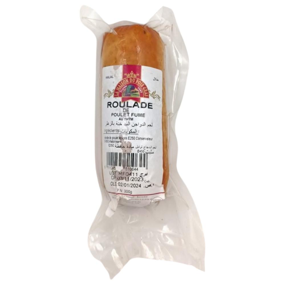 [64136] Roulade Fumée au Thym - Charcuterie - La Maison du Foie Gras 300g.