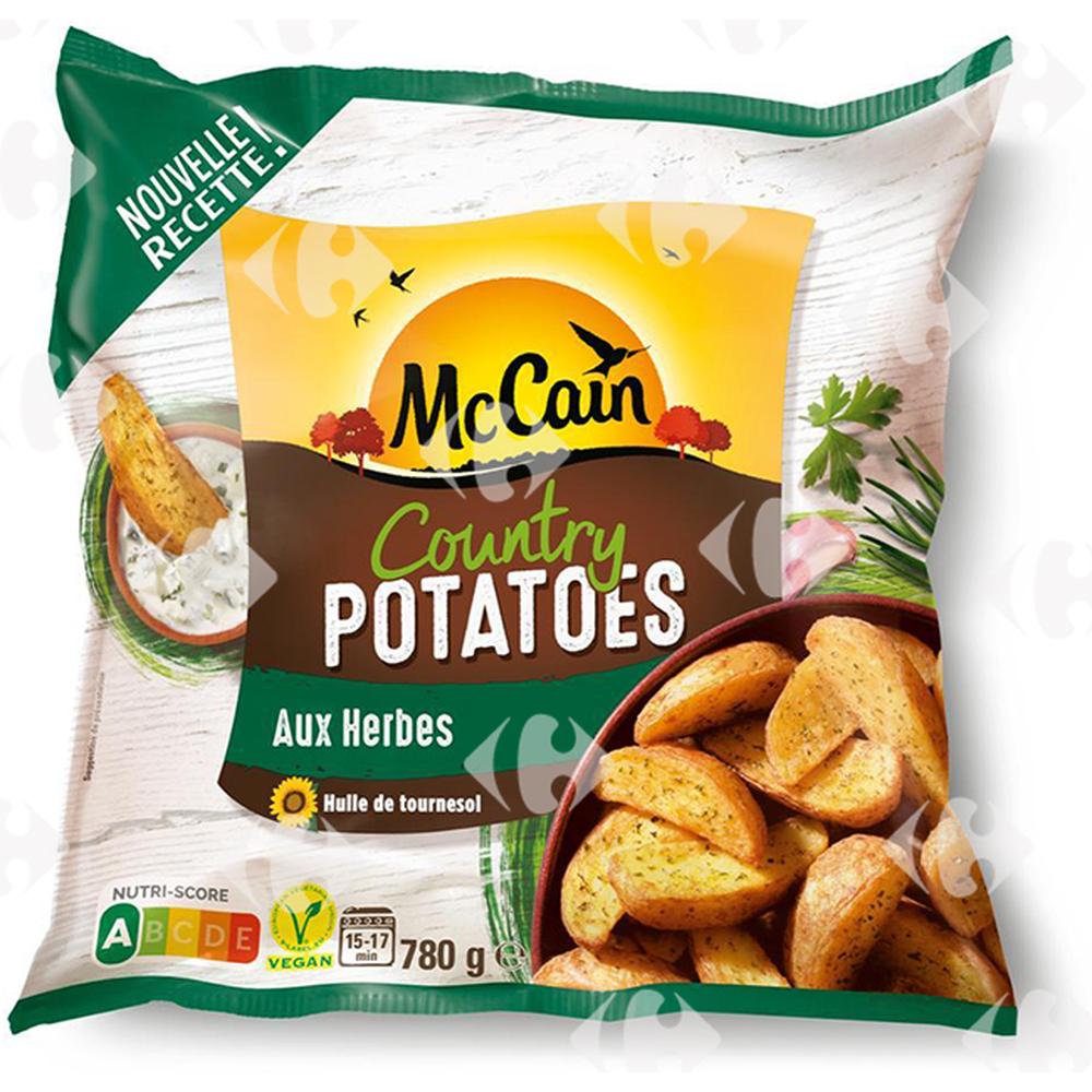 Potatoes Country aux Herbes Mc Cain 780g