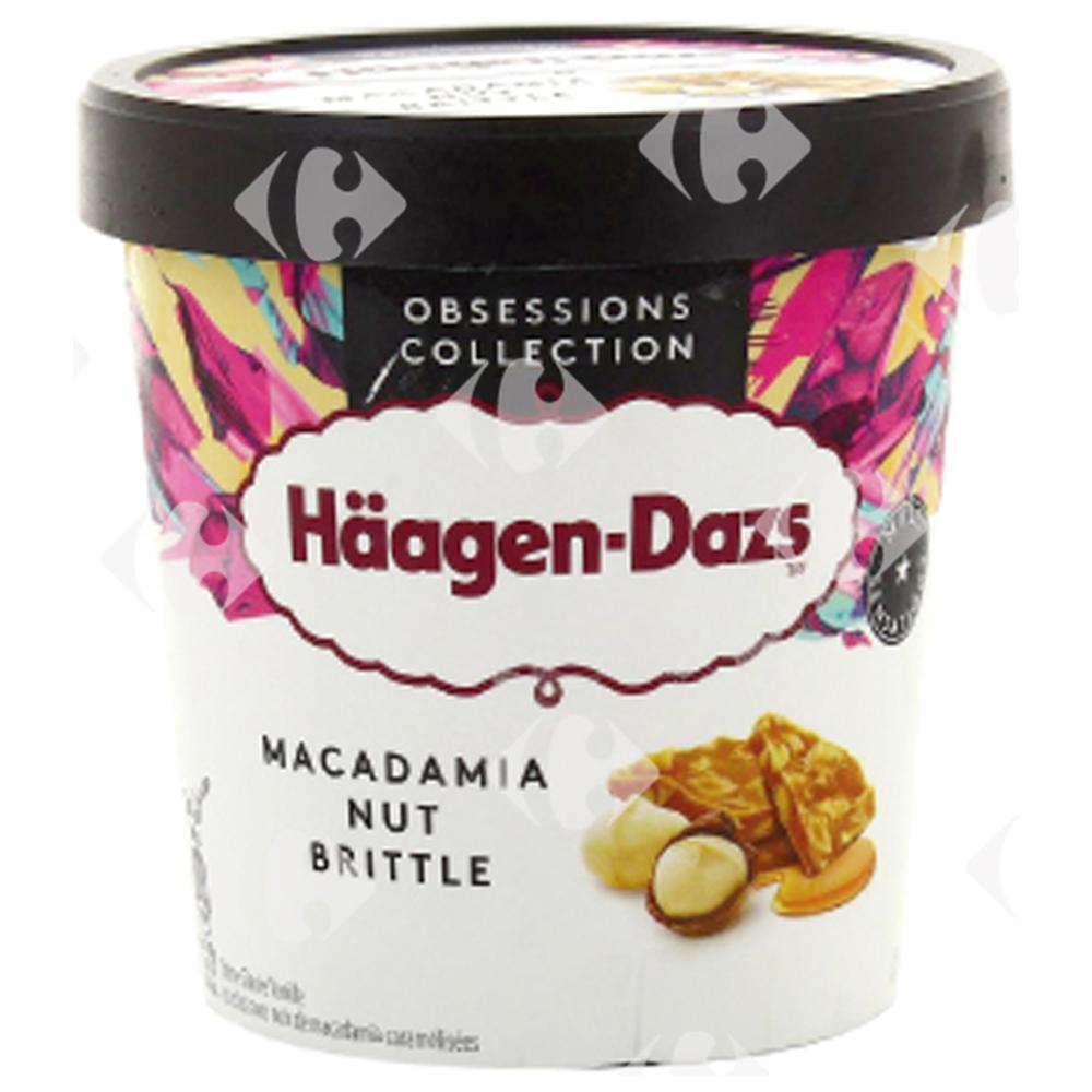 Pot de Glace Macadamia Nut Brittle Häagen Dazs 460ml