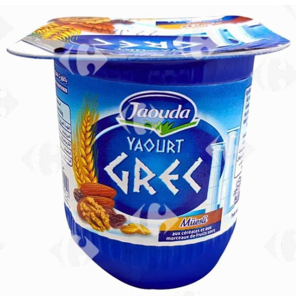 Yaourts à la Cuillère Grec Muesli Jibal 110g