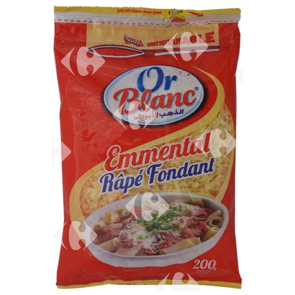 Emmental Rapé Or Blanc 200g