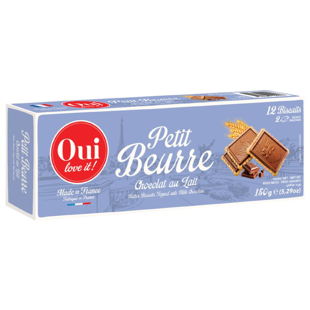 Biscuits Petit Beurre Chocolat au Lait Oui Love It 150g