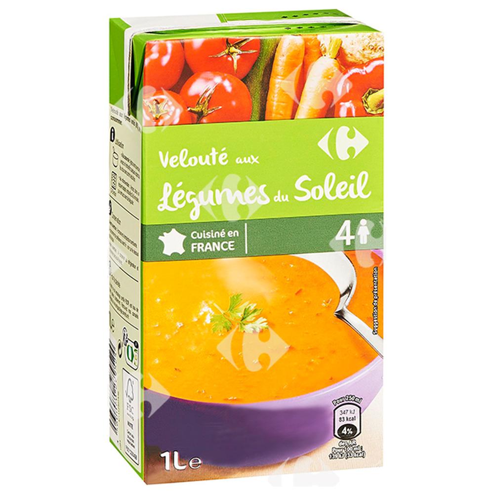 Velouté aux Légumes du Soleil Carrefour 1L