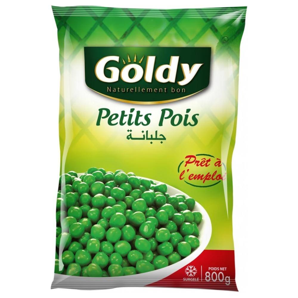 [456487] Petits Pois Surgelés Goldy 800g