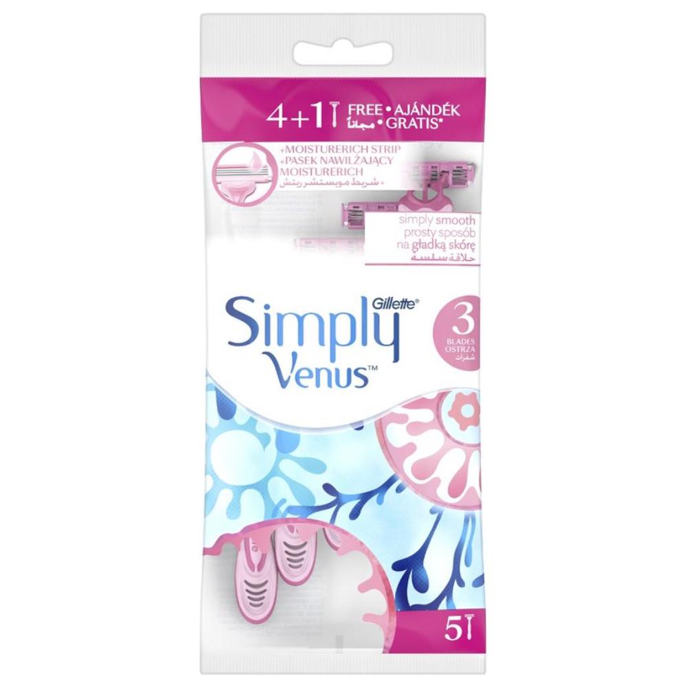 Rasoir Jetable Simply 3 lames Venus 4+1 GRATUIT
